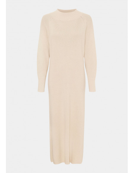 Isay saga Knit Dress Sand Melange