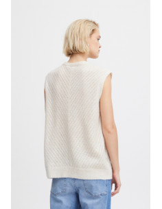 ICHI stickad väst 2