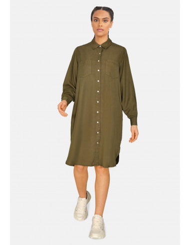 Sisters Point Opa Dress Khaki