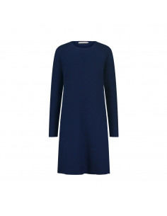 Mansted MOTOR Dark Blue Stickad Klänning