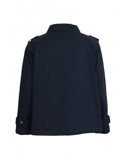 Isay Botelle Short Coat Navy