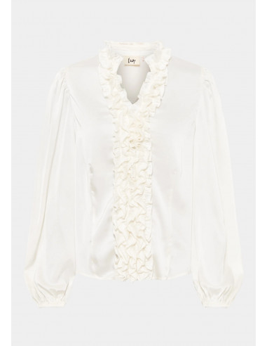 Isay Steff Blouse Broken White