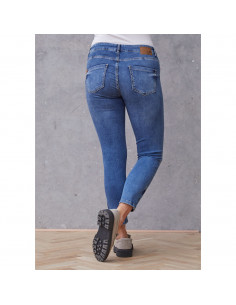 Isay Lido Zip Jeans Light Blue 2