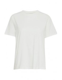 ICHI IHPALMER LOOSE SS T-Shirt Vit