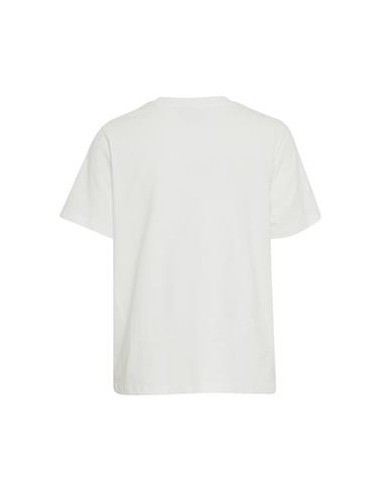 ICHI IHPALMER LOOSE SS T-Shirt Vit