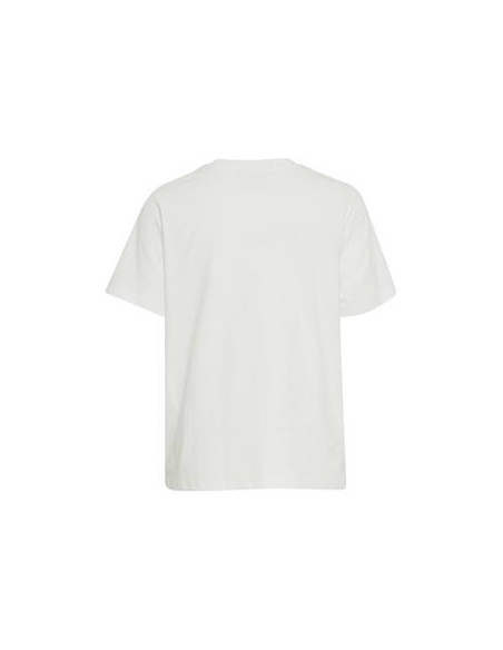 ICHI IHPALMER LOOSE SS T-Shirt Vit