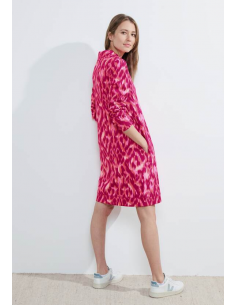Cecil AOP Printed Dress Pink Sorbet 2