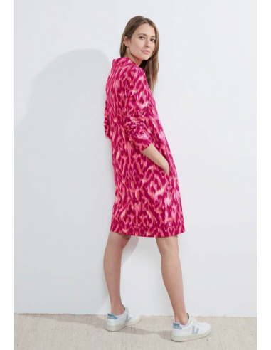Cecil AOP Printed Dress Pink Sorbet