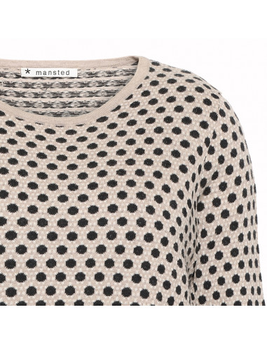 Mansted Tulip Sand Tröja