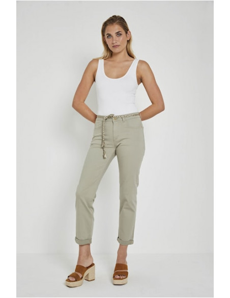 Para Mi Bobby Denim Light Olive